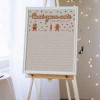 What's Baking Gender Reveal Vote Poster