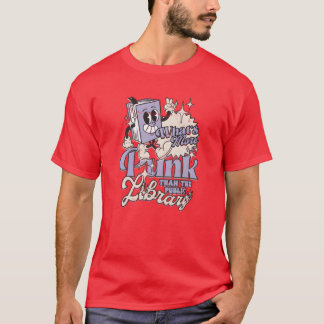 Whats more punk than the public library Punk rock  T-shirt