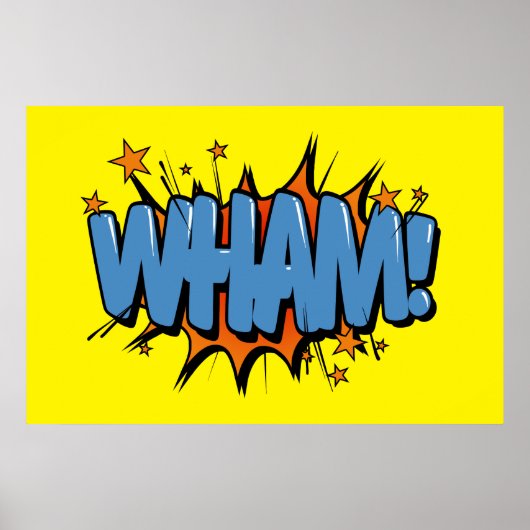 Whats - Symbole comique / Poster (Devant)