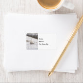 Whats Up Goose Étiquette de adresse (En situation)