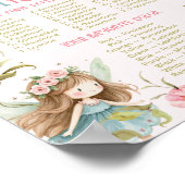 Whats your fairy name Fairy Bright Birthday Poster (Hoek)