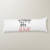 WHATSAPP STATUS HOUDEN. LICHAAMSKUSSEN (Achterkant)