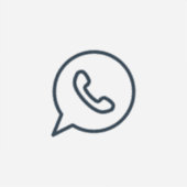 whatsapp-whats-whatsapp-icon sticker (Voorkant)