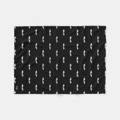 WHC - Bat Fleece Baby Blanket Deken (Voorkant (Horizontaal))