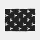 WHC - Octopus Fleece Baby Blanket Deken (Voorkant (Horizontaal))
