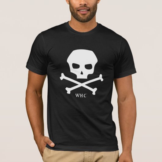 WHC - T-shirt van de schedel (Voorkant)