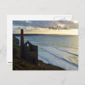 Wheal Coates Mine Cornwall England Briefkaart (Voorkant / Achterkant)
