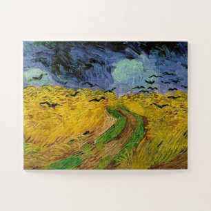 Wheat Field Crows Van Gogh Painting Art Legpuzzel