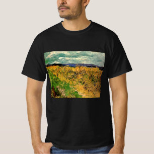 Wheat Field met Cornbloemen door Vincent van Gogh T-shirt