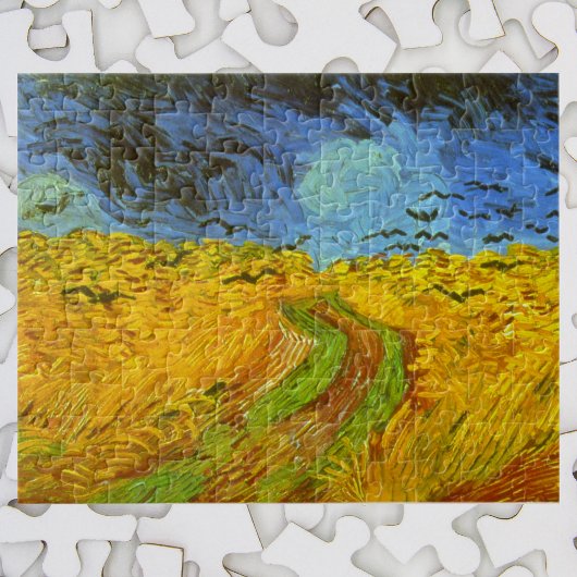 Wheat Field met Crows van Vincent van Gogh Legpuzzel