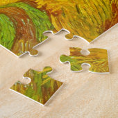 Wheat Field met Crows van Vincent van Gogh Legpuzzel (Zijkant)