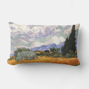 Wheat Field met Cypress van Van Gogh. Kussen