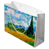 Wheat Field met Cypresses, Van Gogh Groot Cadeauzakje (Achterkant Gekanteld)