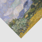 Wheat field met Cypresses Van Gough Decoupage Tissuepapier (Detail)