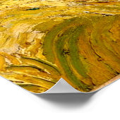 Wheat Field met Cypresses van Vincent van Gogh Poster (Hoek)