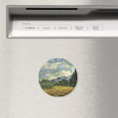 Wheat Field met Cypresses, Vincent Van Gogh Magneet (Insitu (Vaatwasser))