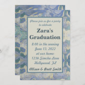 Wheat Field Sky Afstuderen Invitation Kaart (Voorkant / Achterkant)