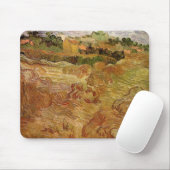 Wheat Fields met Auvers van Vincent van Gogh Muismat (Met muis)