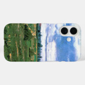 Wheat Fields met Haystacks van Vincent van Gogh Case-Mate iPhone Case (Achterkant (horizontaal))
