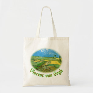 Wheat Fields op Auvers under Clouded Sky, van Gog Tote Bag