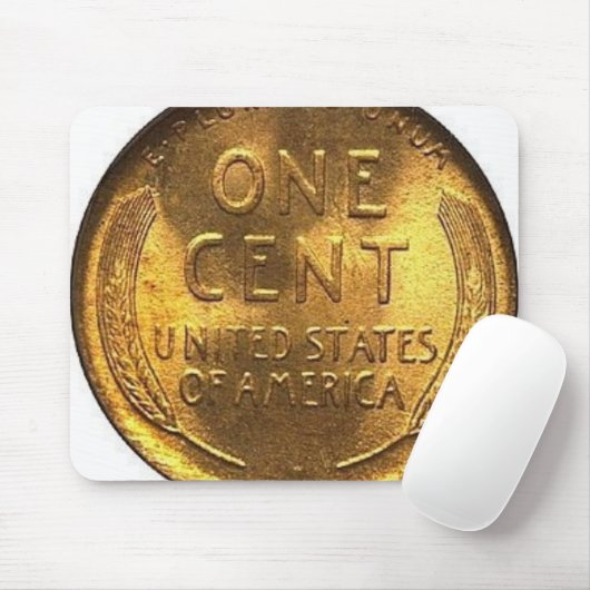 Wheat Penny Muismat (Met muis)