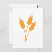 Wheat Stalk Briefkaart (Voorkant / Achterkant)