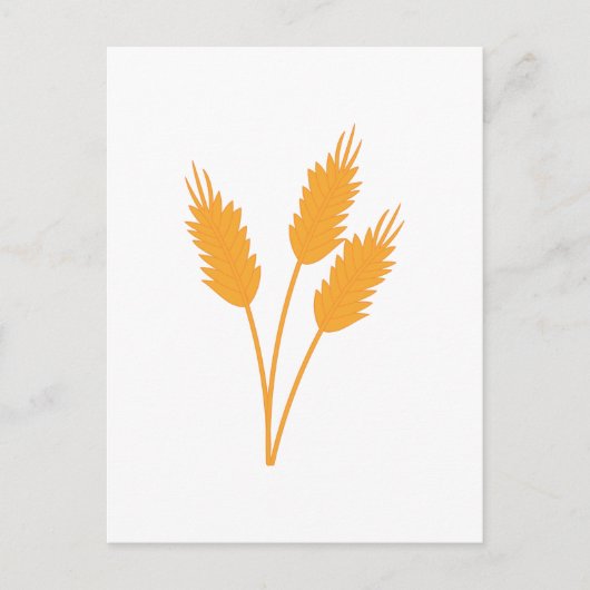 Wheat Stalk Briefkaart (Voorkant)