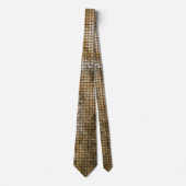 Wheat Weave Pattern Stropdas (Voorkant)