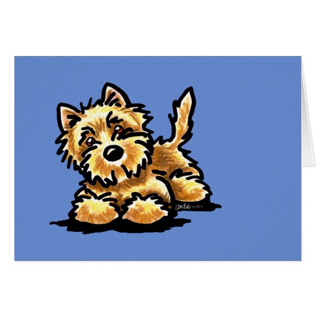 Wheaten Cairn Terrier (Devant horizontal)