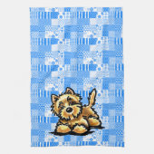 Wheaten Cairn Terrier Theedoek (Verticaal)