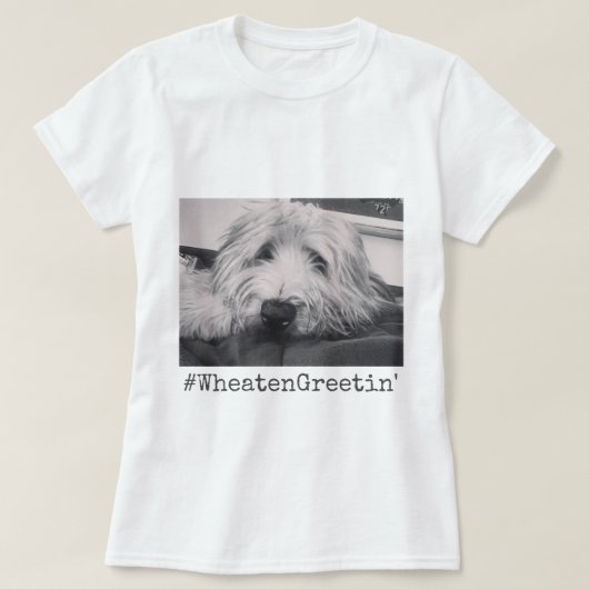 Wheaten Greeting T-shirt (Design voorkant)