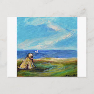 Wheaten Ocean Breeze Briefkaart