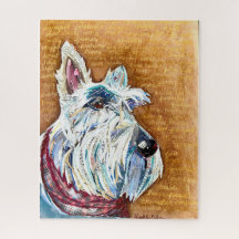 Wheaten Scottie Puzzel