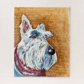 Wheaten Scottie Puzzle (Vertical)