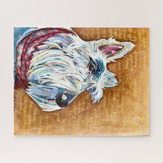 Wheaten Scottie Puzzle (Horizontal)