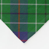 Wheaten Scottie Tartan Fleece Deken (Hoek)