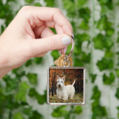 Wheaten Scottish Terrier Autumn Sleutelhanger (Hand)