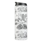 WHEATEN Terrier Black Toile Thermosbeker (Geroteerd rechts)