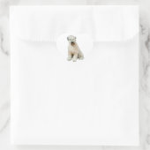 Wheaten Terrier (C) Hart Sticker (Tas)