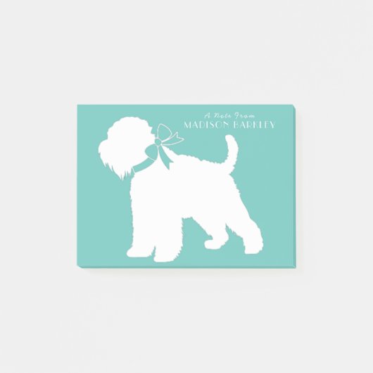 Wheaten Terrier Dog Puppy Post-it® Notes (Voorkant)