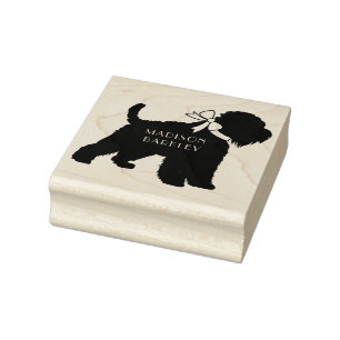 Wheaten Terrier Dog Puppy Rubberstempel