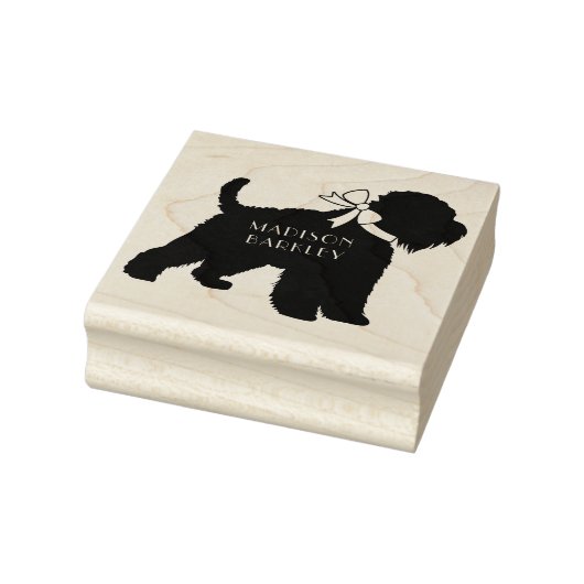 Wheaten Terrier Dog Puppy Rubberstempel (Stempel)