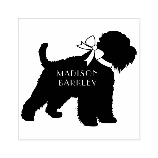 Wheaten Terrier Dog Puppy Rubberstempel (Afrduk)