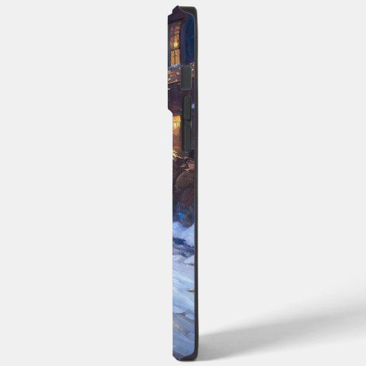 Wheaten Terrier Kerstfeest Seizoen Case-Mate iPhone Case (Achterkant / Links)