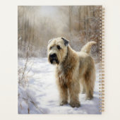 Wheaten Terrier Laisser neiger Noël (Dos)