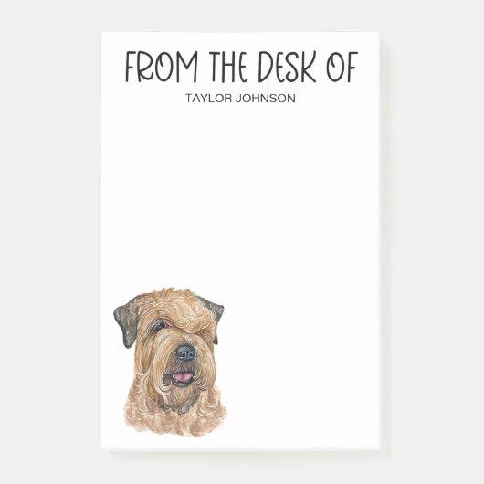 Wheaten Terrier Lover Post-it® Notes (Voorkant)