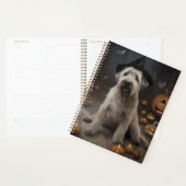 Wheaten Terrier Pompoenen Halloween Eng Planner (Display)