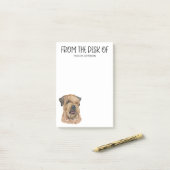 Wheaten Terrierliefhebber Post-it® Notes (Op bureau)