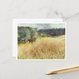 Wheatfield door Auguste Renoir Briefkaart