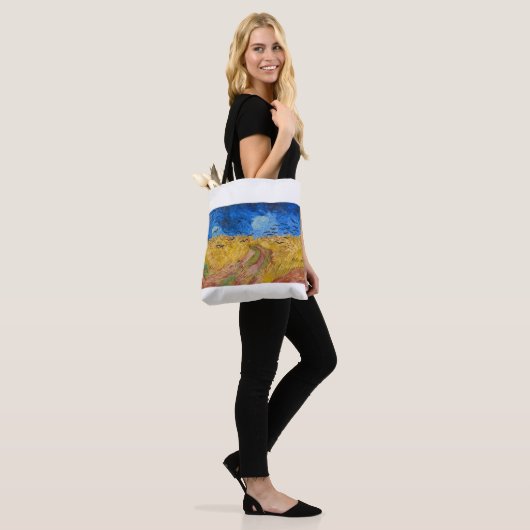 Wheatfield with Crows by Vincent van Gogh Draagtas (Op model)